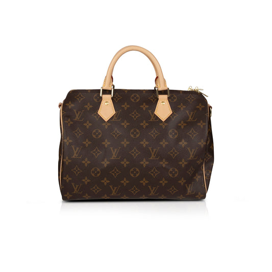 Louis Vuitton 2022 Monogram Speedy Bandouliere 30
