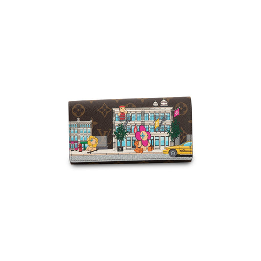Louis Vuitton 2022 Monogram Vivienne Animation Sarah Wallet