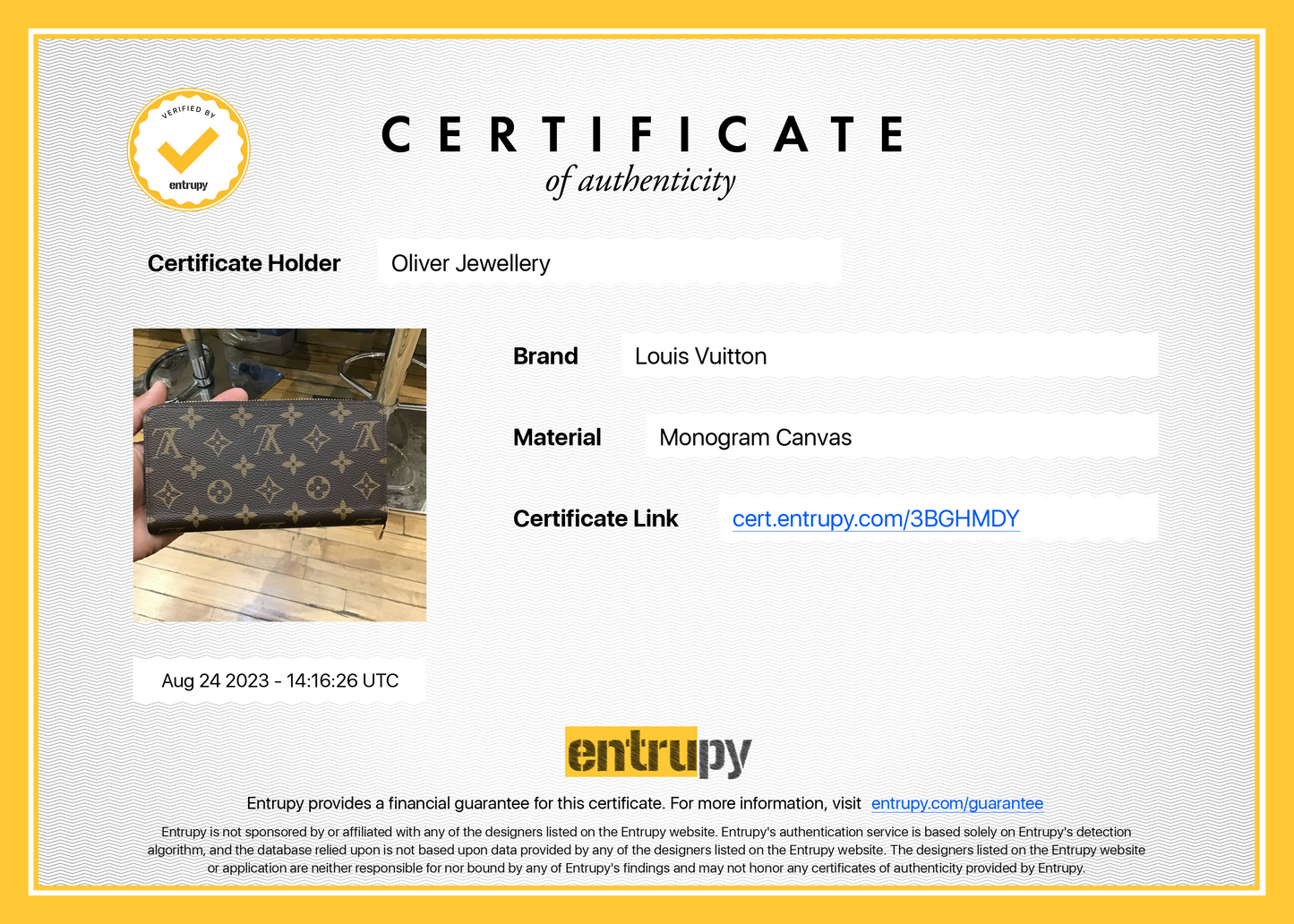 Louis Vuitton 2022 Monogram Zippy Wallet