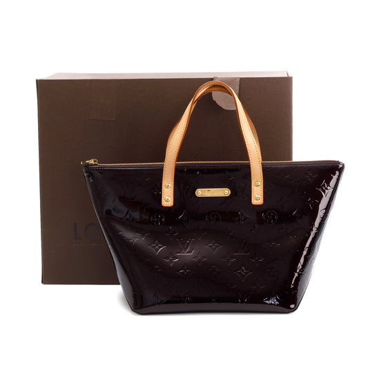 Louis Vuitton Amarante Monogram Vernis Bellevue PM