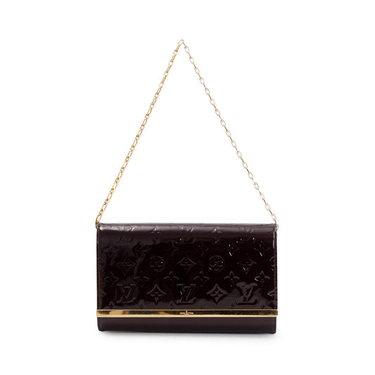 Louis Vuitton Amarante Monogram Vernis Leather Ana