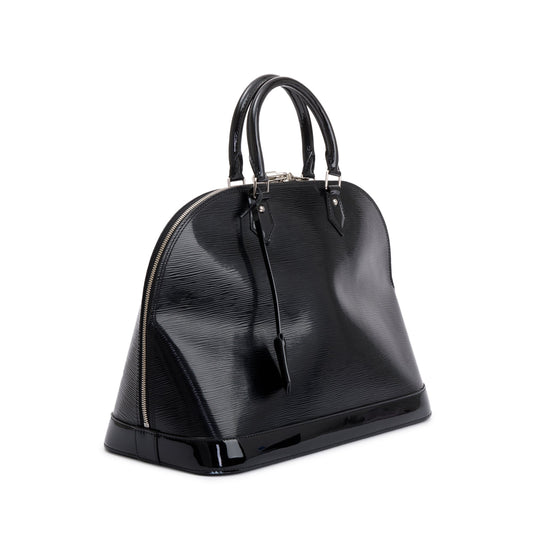 Louis Vuitton Black Electric Epi Leather Alma GM