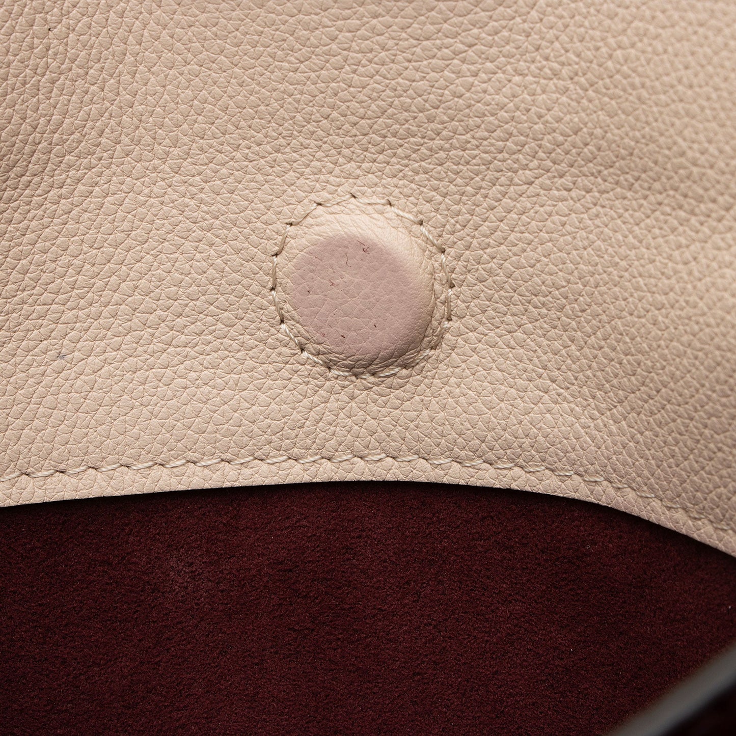 Louis Vuitton Calfskin Monogram Canvas On My Side MM Tote