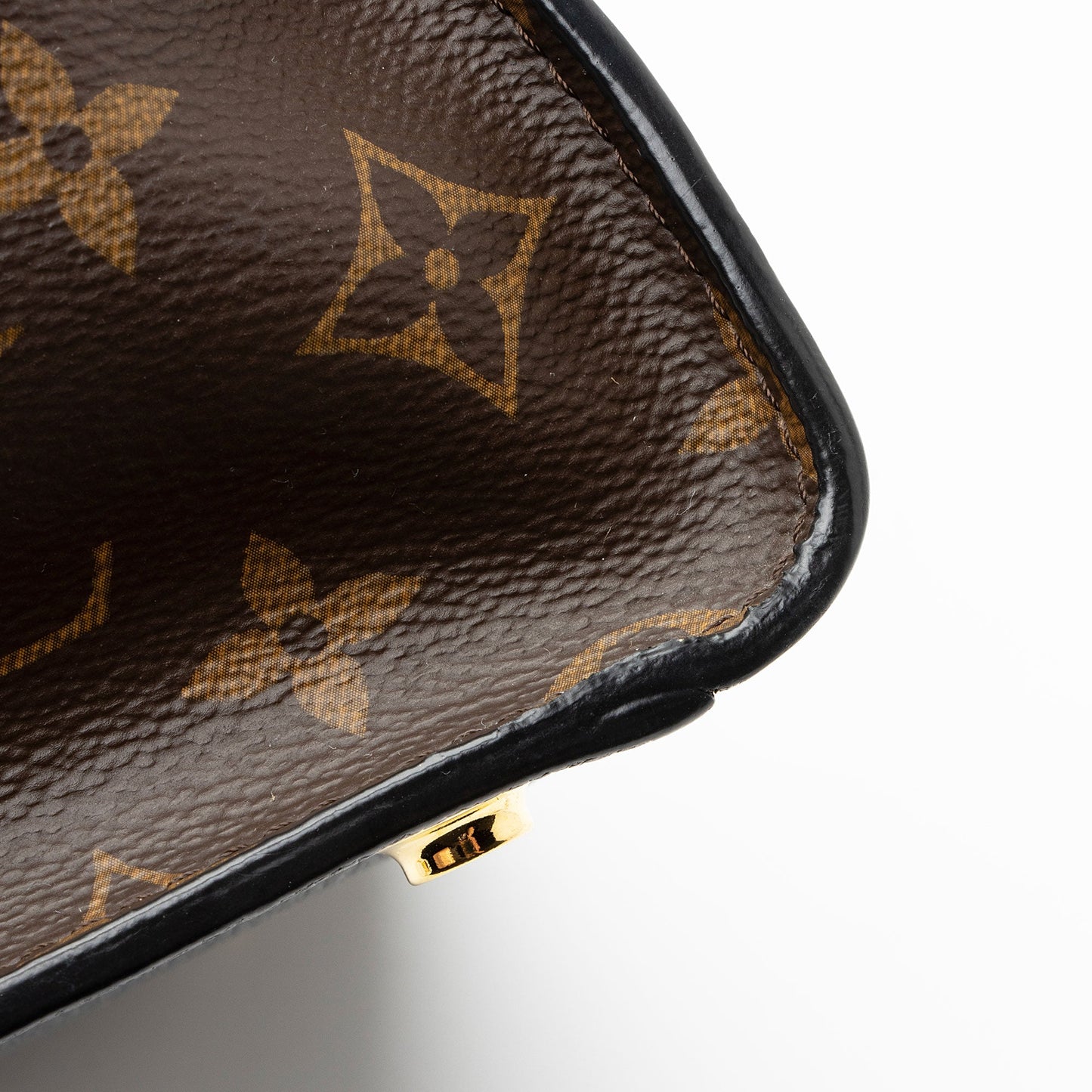 Louis Vuitton Calfskin Monogram Canvas On My Side PM Tote