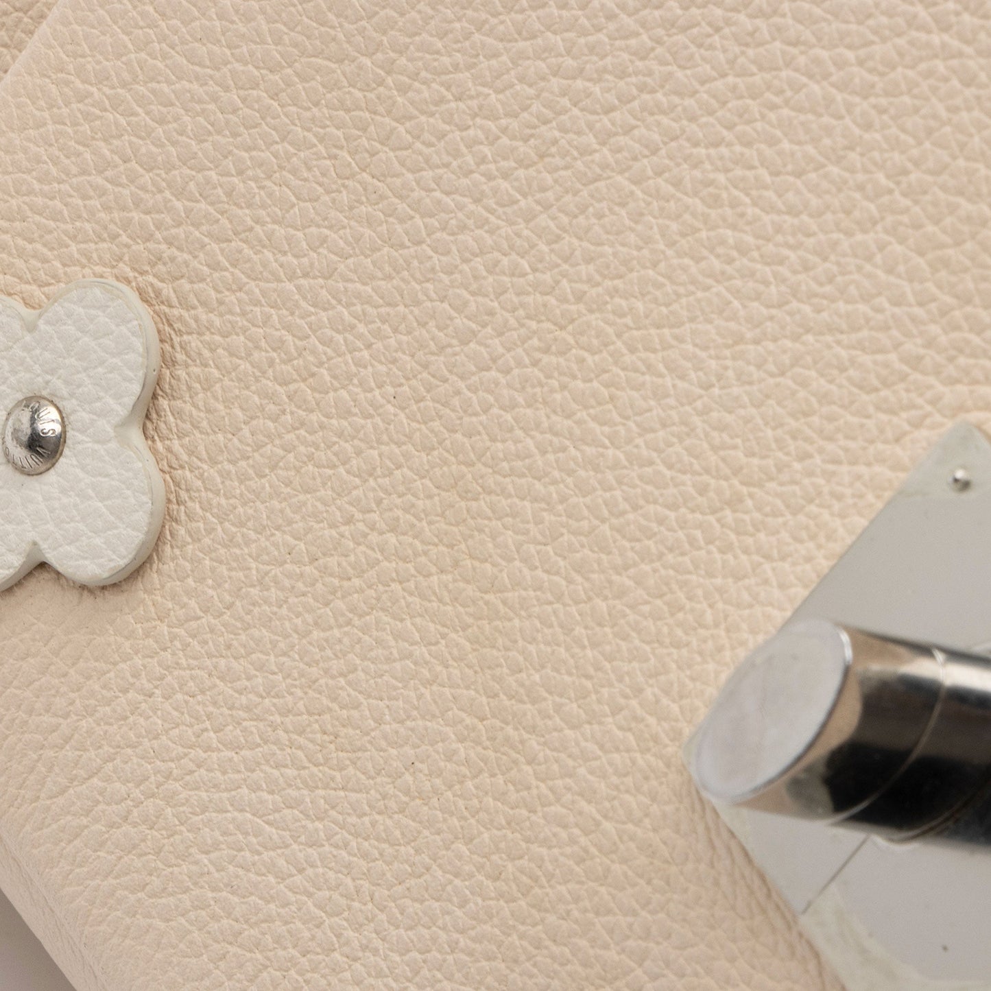 Louis Vuitton Calfskin Mylockme Fleurs BB Shoulder Bag