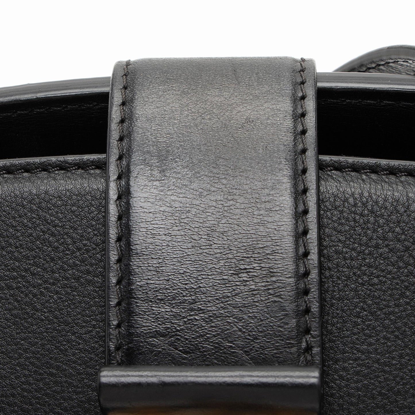 Louis Vuitton Calfskin Studded Marly PM Tote