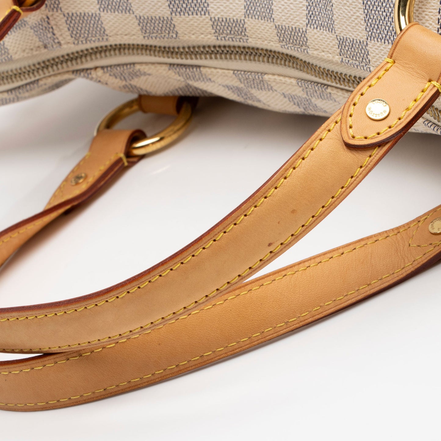 Louis Vuitton Damier Azur Evora MM Tote (SHF-tvwu8e)