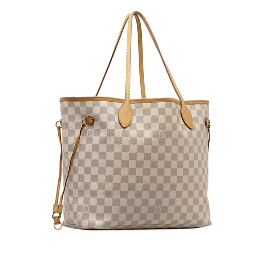 Louis Vuitton Damier Azur Neverfull MM (SHG-Vx9Ndf)