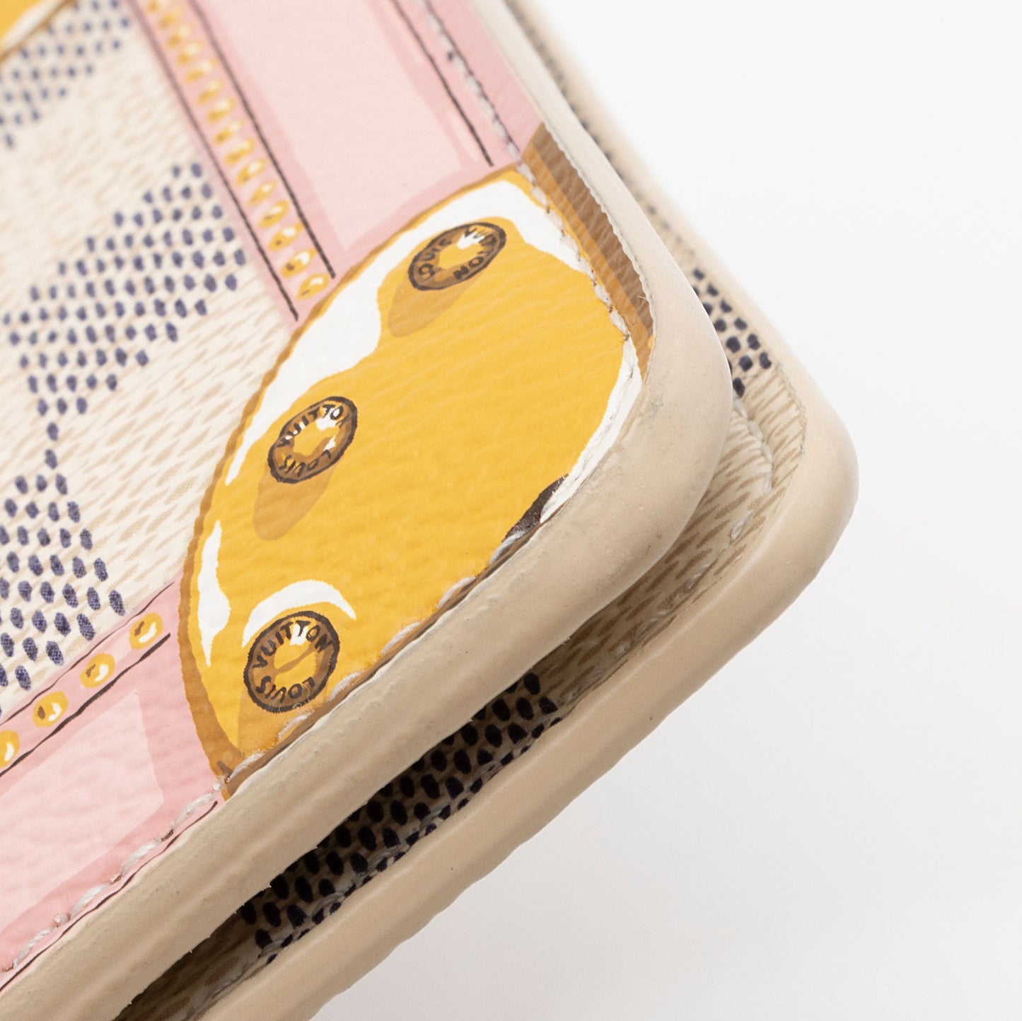 Louis Vuitton Damier Azur Summer Trunk Pochette Weekend Crossbody Bag (SHF-6YST27)