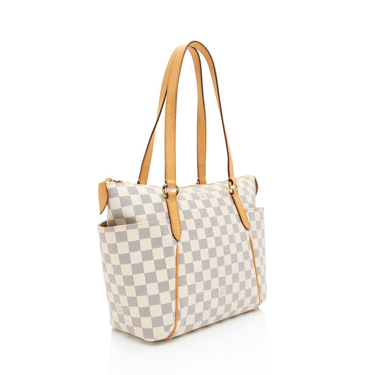 Louis Vuitton Damier Azur Totally PM Tote (SHF-KaDmJO)