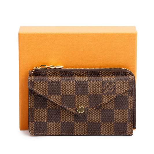 Louis Vuitton Damier Ebene Card Holder Recto Verso