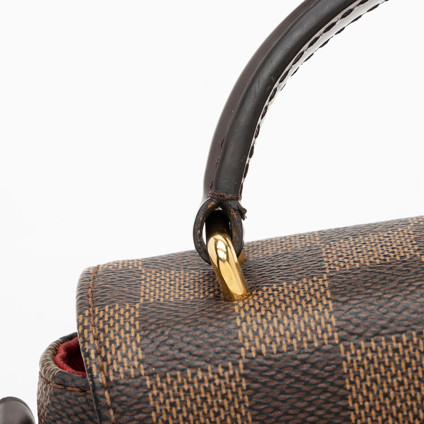 Louis Vuitton Damier Ebene Croisette Shoulder Bag