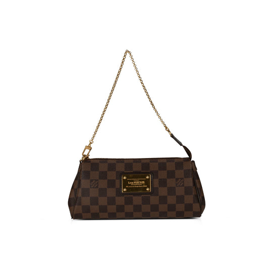 Louis Vuitton Damier Ebene Eva Clutch
