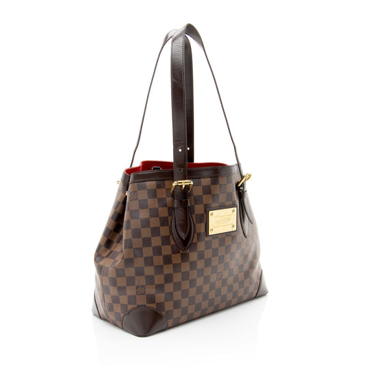 Louis Vuitton Damier Ebene Hampstead MM Tote