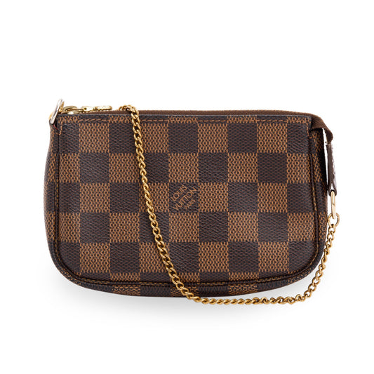 Louis Vuitton Damier Ebene Mini Pochette Accessories