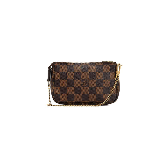 Louis Vuitton Damier Ebene Mini Pochette Accessories