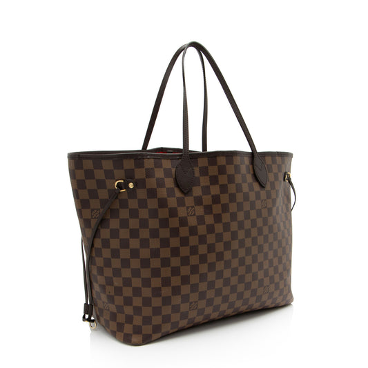 Louis Vuitton Damier Ebene Neverfull GM Tote (SHF-nEmioB)