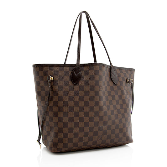 Louis Vuitton Damier Ebene Neverfull MM Tote - (SHF-19520)