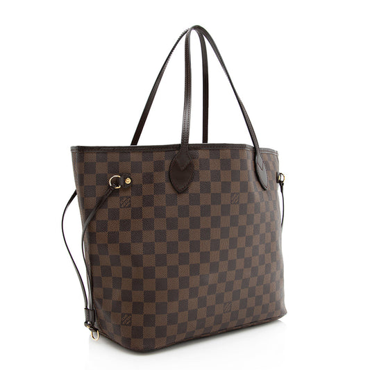 Louis Vuitton Damier Ebene Neverfull MM Tote - (SHF-19635)