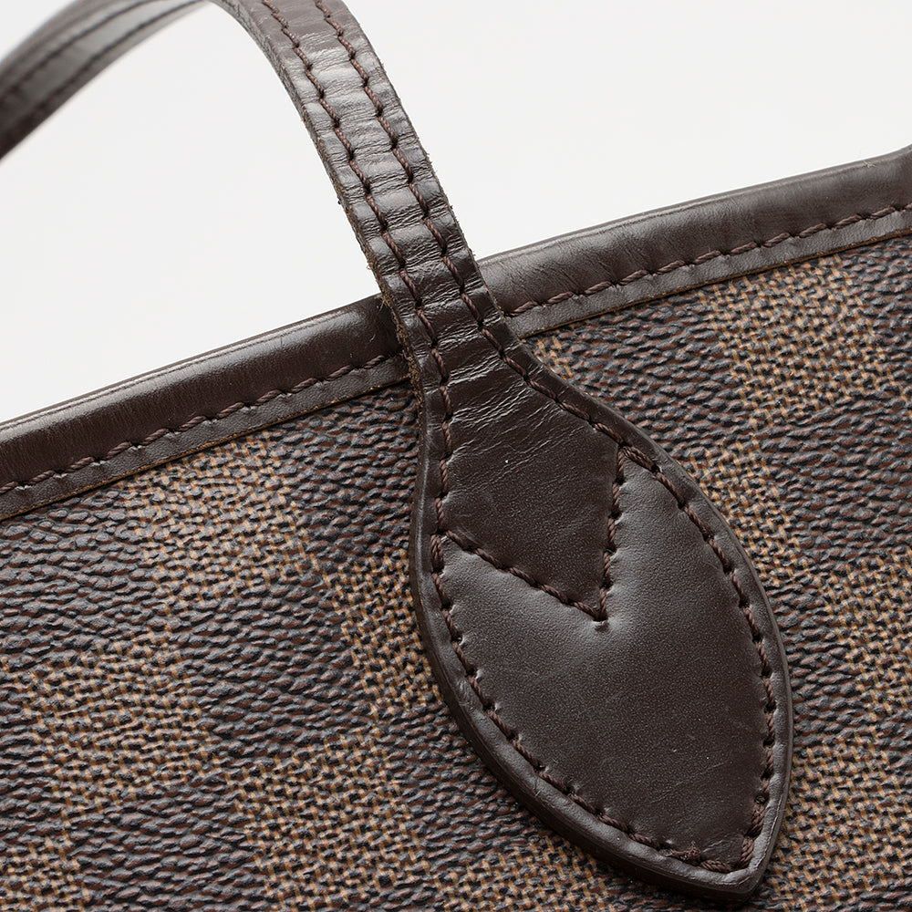 Louis Vuitton Damier Ebene Neverfull MM Tote (SHF-22922)