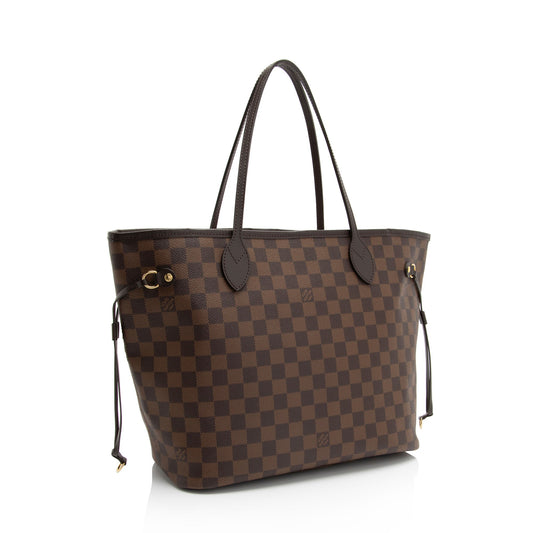 Louis Vuitton Damier Ebene Neverfull MM Tote (SHF-PA4tch)