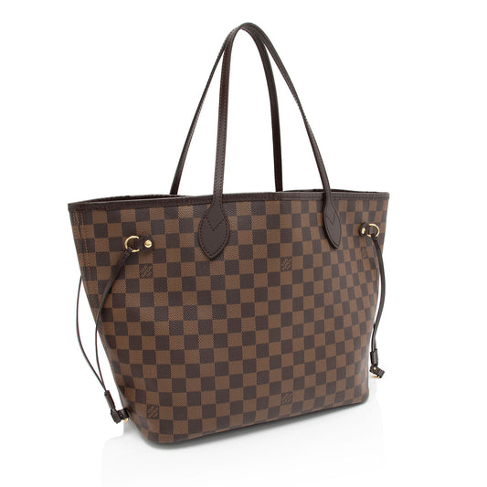 Louis Vuitton Damier Ebene Neverfull MM Tote (SHF-F1jD0J)