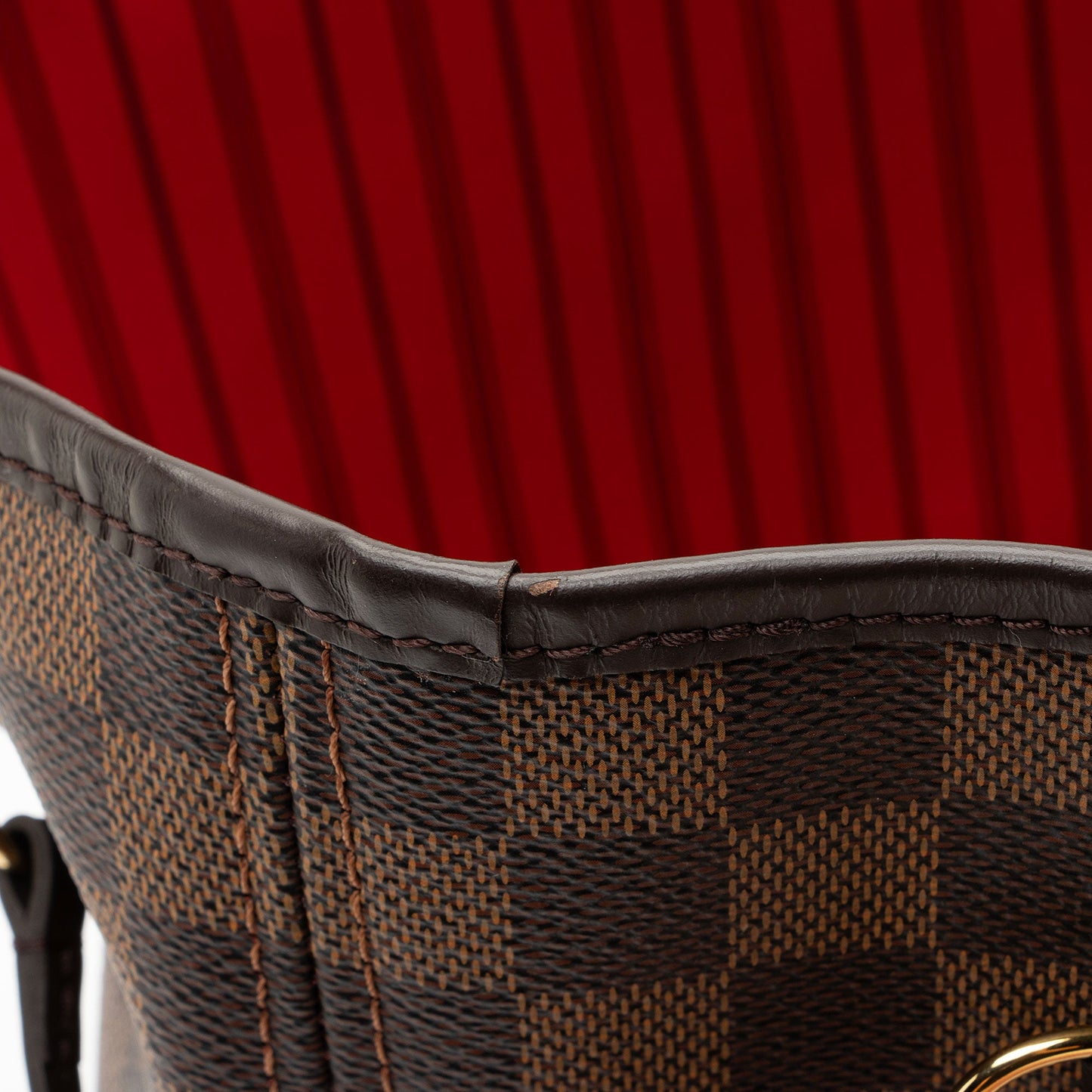 Louis Vuitton Damier Ebene Neverfull MM Tote