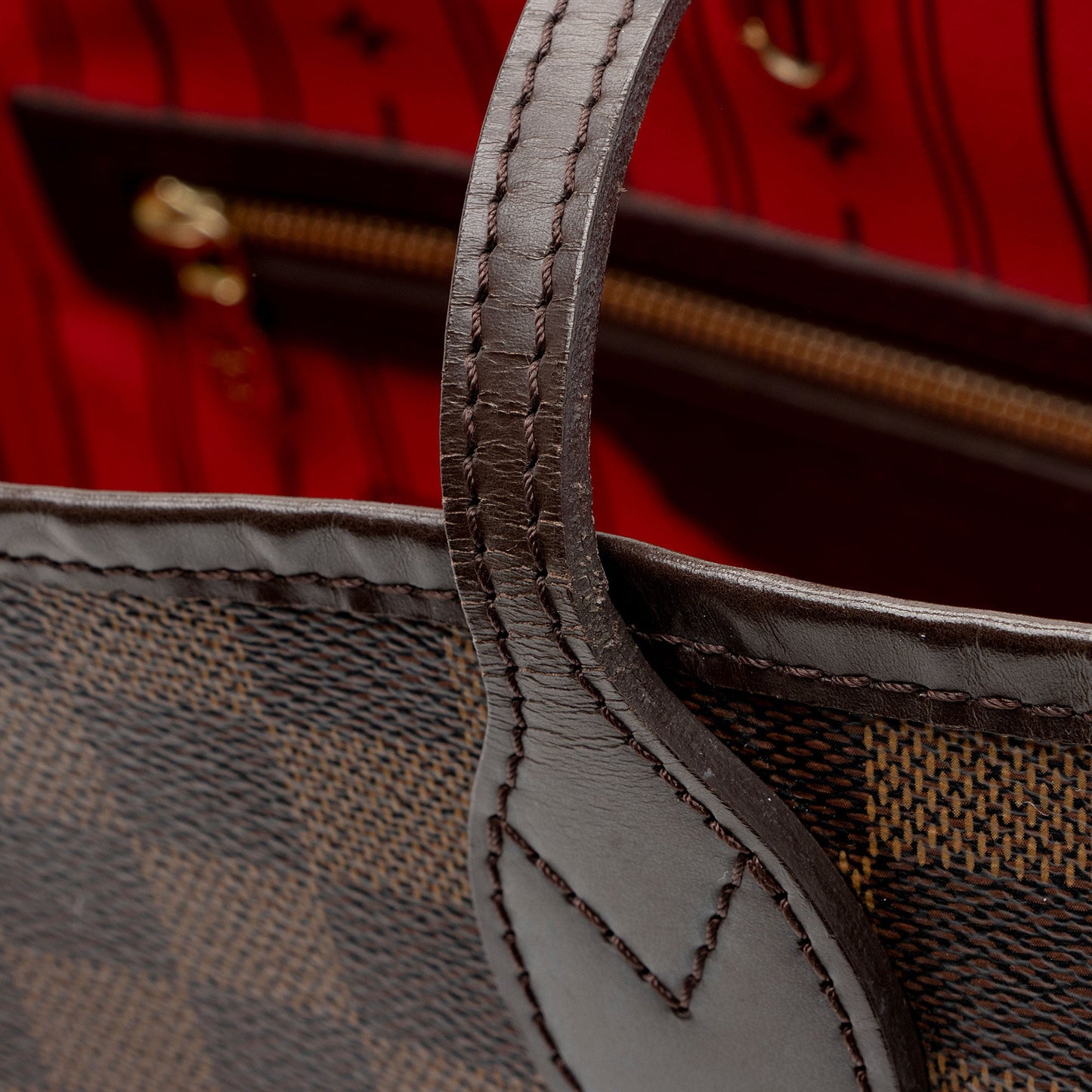 Louis Vuitton Damier Ebene Neverfull PM Tote (SHF-BNyKhH)
