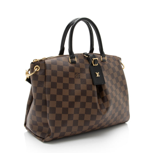Louis Vuitton Damier Ebene Odeon MM Tote (SHF-eLE9KM)