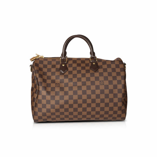 Louis Vuitton Damier Ebene Speedy Bandouliere 35
