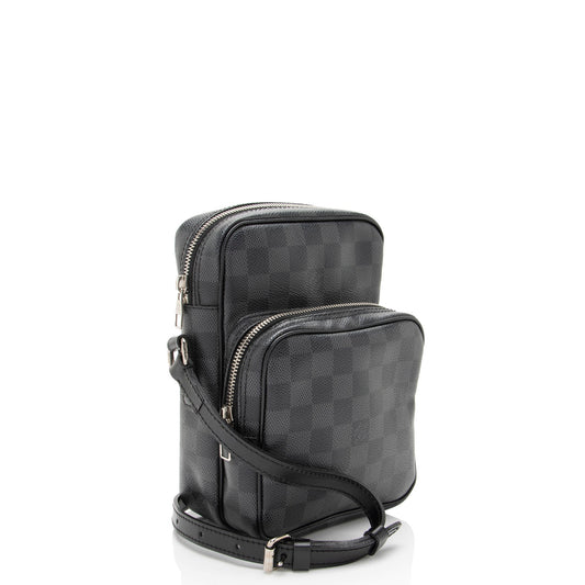 Louis Vuitton Damier Graphite Amazone Shoulder Bag