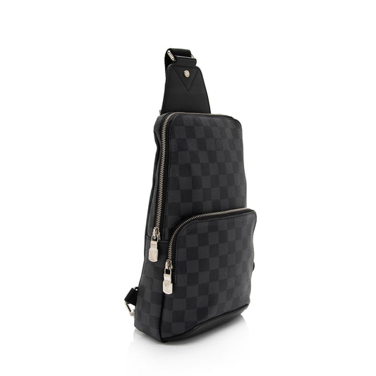 Louis Vuitton Damier Graphite Avenue Sling Bag (SHF-7drw4x)