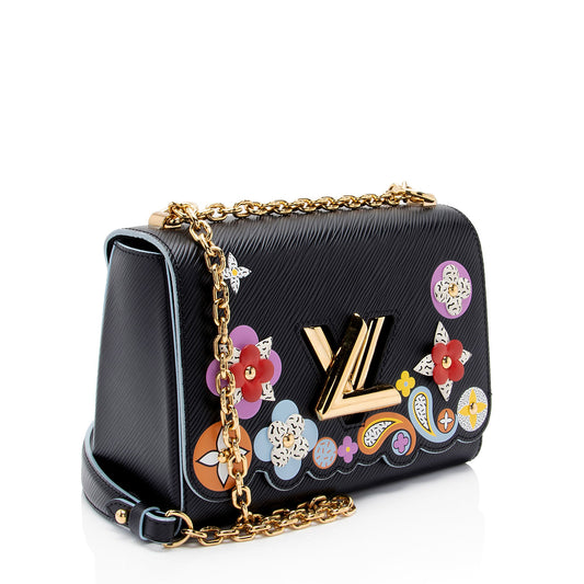 Louis Vuitton Epi Leather Flower Twist MM Shoulder Bag