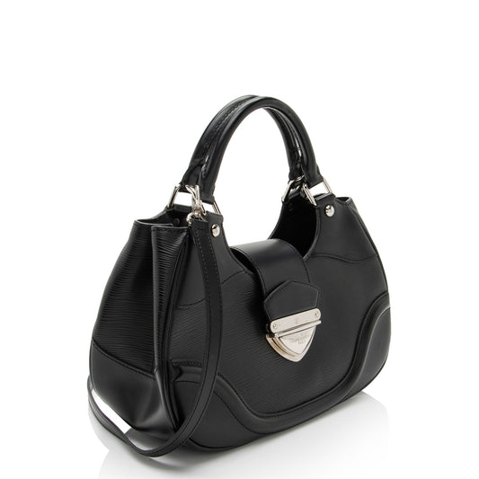 Louis Vuitton Epi Leather Sac Montaigne Satchel