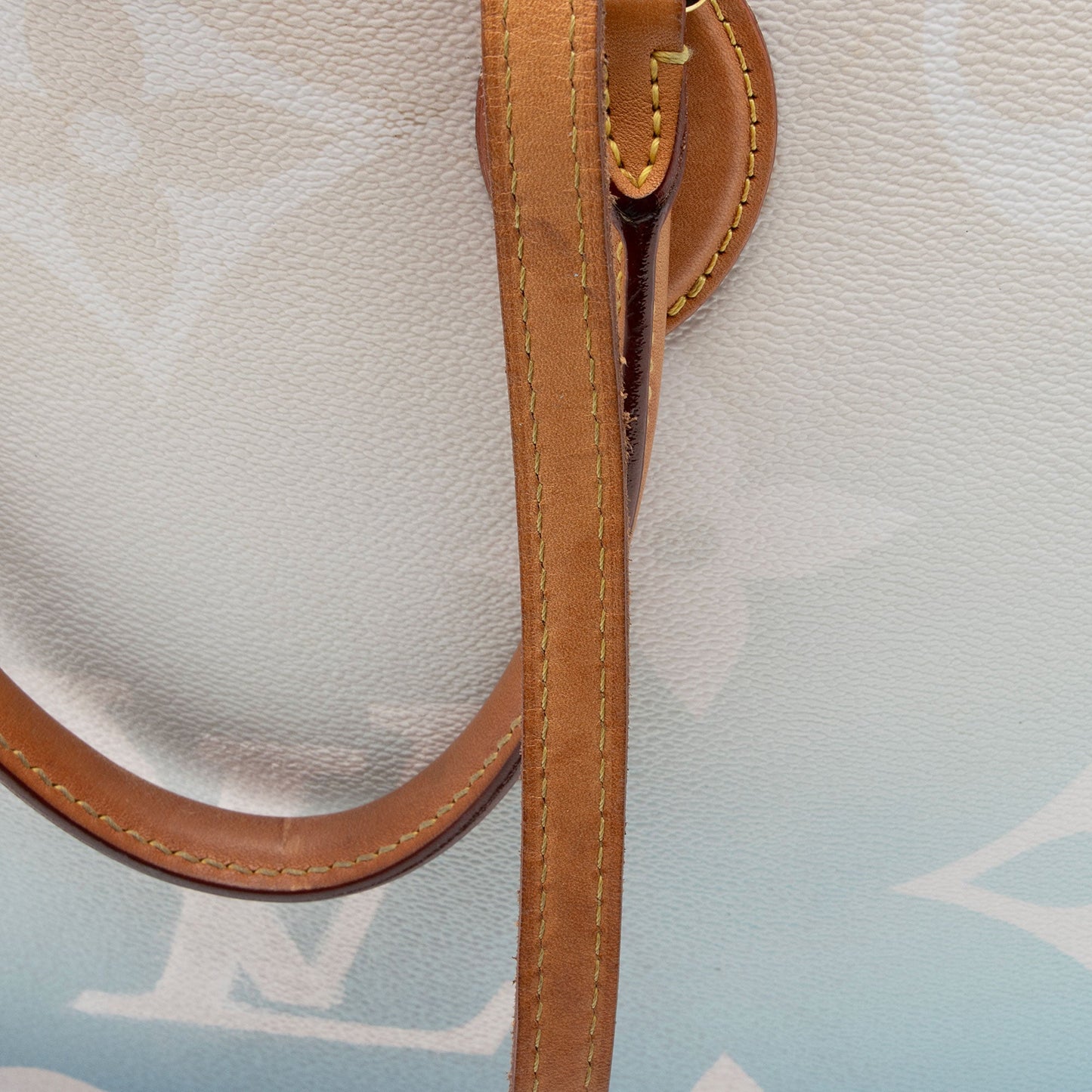 Louis Vuitton Giant Monogram Canvas By The Pool Onthego GM Tote (SHF-UOlul9)