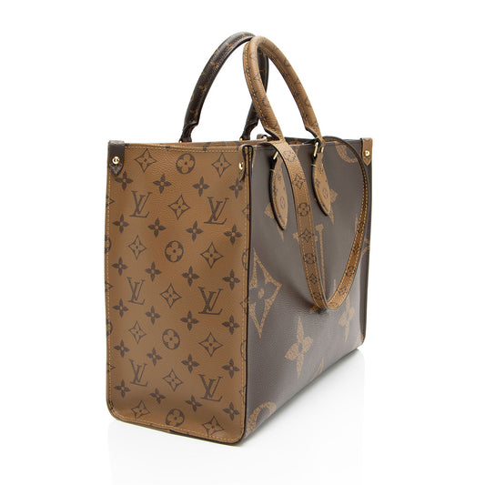 Louis Vuitton Giant Monogram Canvas Onthego MM Tote