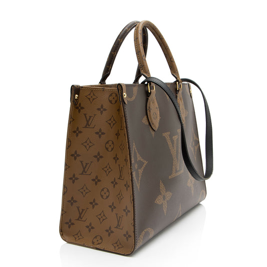 Louis Vuitton Giant Monogram Canvas Onthego MM Tote
