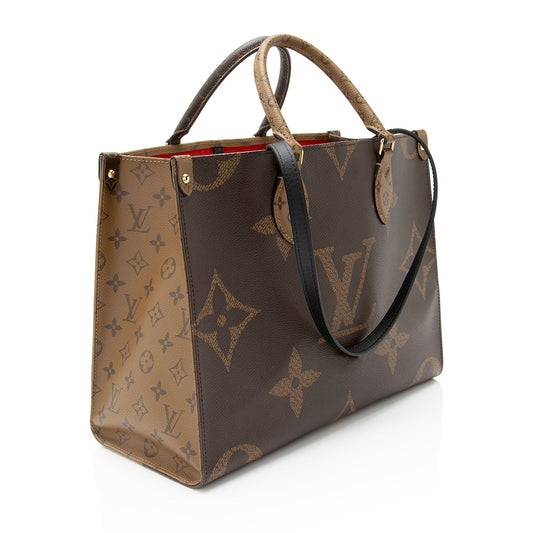 Louis Vuitton Giant Monogram Canvas Onthego MM Tote