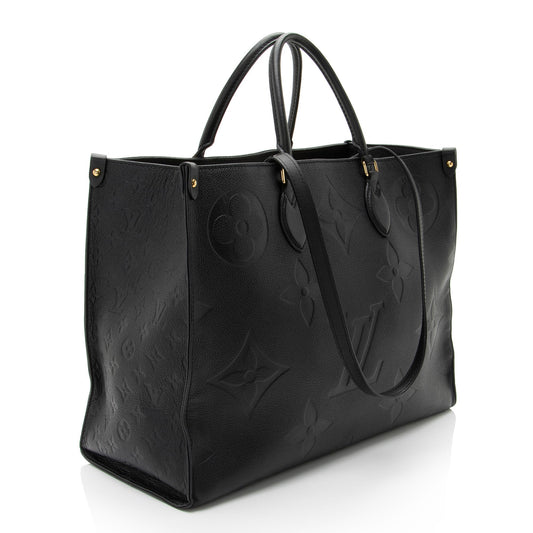 Louis Vuitton Giant Monogram Empreinte Onthego GM Tote