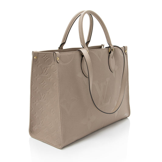 Louis Vuitton Giant Monogram Empreinte Onthego MM Tote