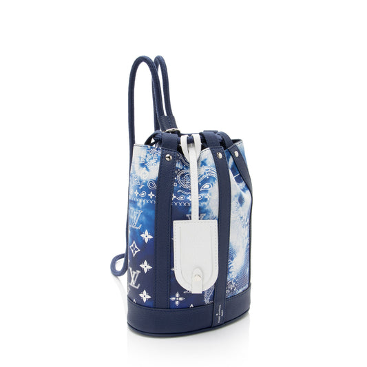 Louis Vuitton Limited Edition Bandana Leather Randonnee PM Backpack
