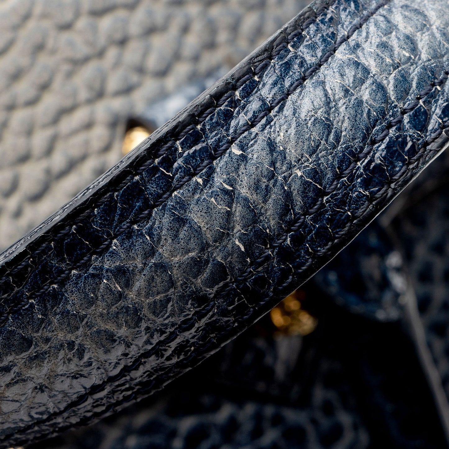Louis Vuitton Limited Edition Monogram Denim Polka Dot Corsaire Tote