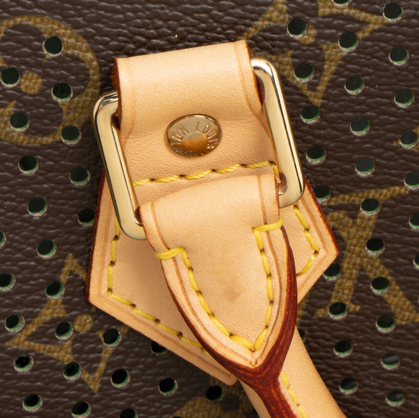 Louis Vuitton Limited Edition Monogram Perforated Speedy 30 Satchel