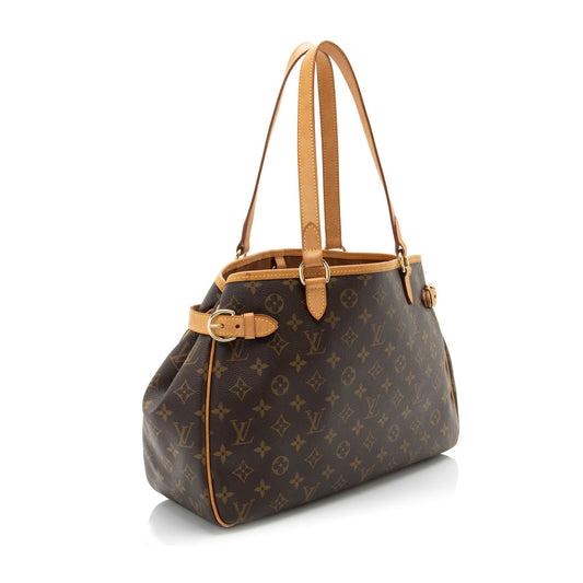 Louis Vuitton Monogram Canvas Batignolles Horizontal Tote (SHF-CfYlYT)