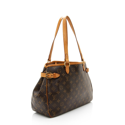 Louis Vuitton Monogram Canvas Batignolles Horizontal Tote (SHF-4QtywM)