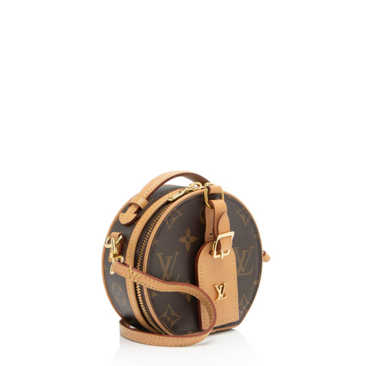 Louis Vuitton Monogram Canvas Boite Chapeau Mini Shoulder Bag