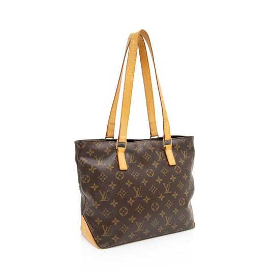 Louis Vuitton Monogram Canvas Cabas Piano Tote (SHF-huBFPh)