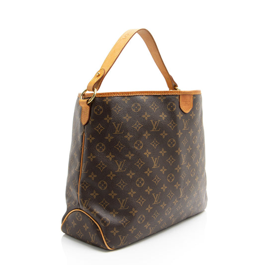 Louis Vuitton Monogram Canvas Delightful MM Shoulder Bag