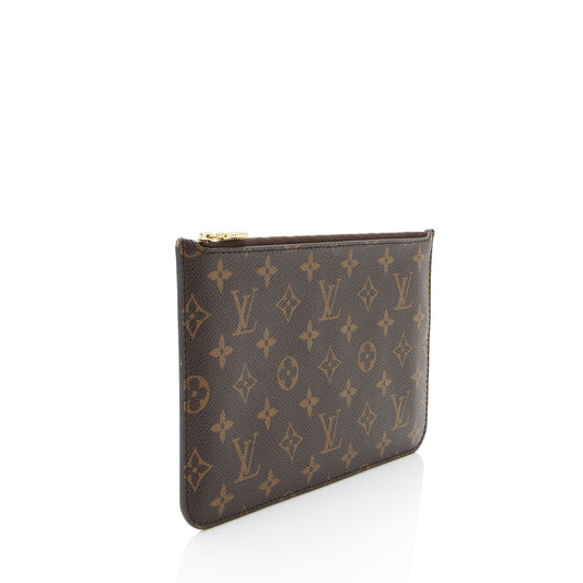 Louis Vuitton Monogram Canvas Escale Neverfull MM Pochette (SHF-QdQI96)