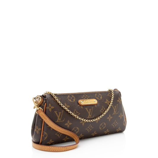 Louis Vuitton Monogram Canvas Eva Clutch (SHF-KYOYXp)